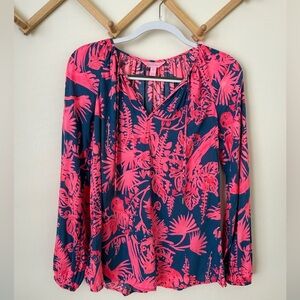 Lilly Pulitzer Willa Rayon Blouse